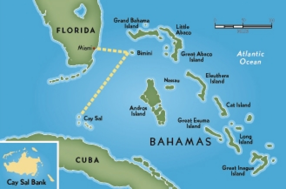 Map Of South Florida And Bahamas